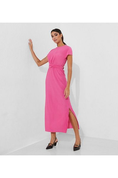 Aila Pink Women's Long dress