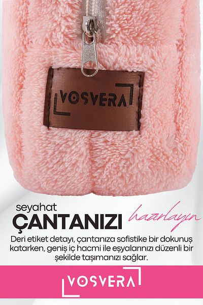 vosvera Mega Soft XL пътна чанта, съвместима с Dyson Airwrap и всички уреди за коса