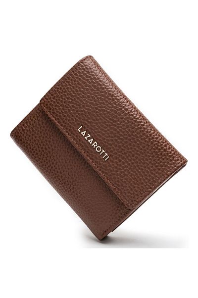 Lazarotti Bologna Leather Wallet Leather 12 cm