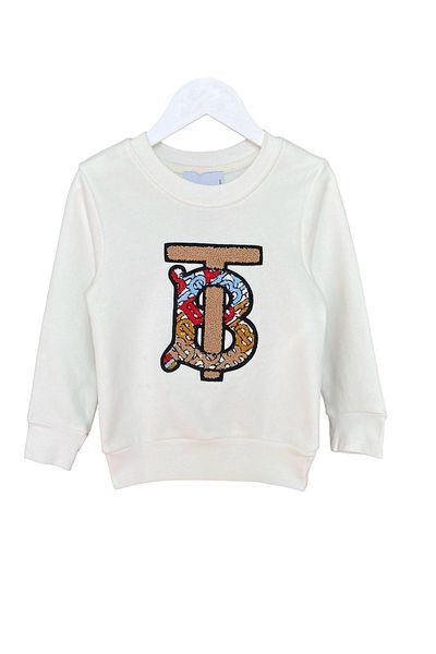 LİTTLE TORTOİSE Boy's Summer Embroidery Embroidered Sweatshirt Set