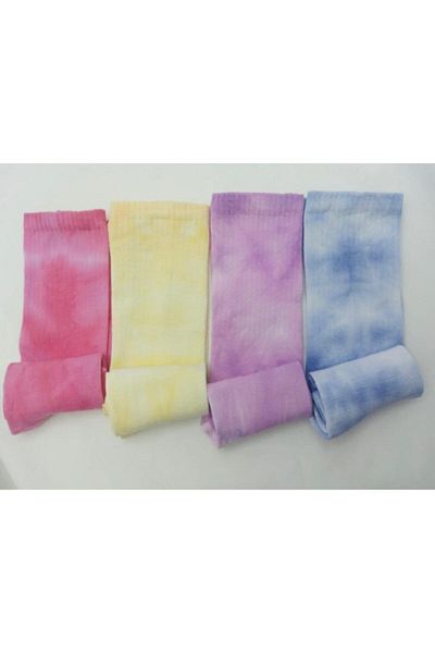 Yonca Butik Batik Patterned Long Socks