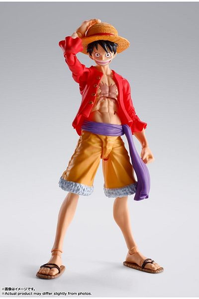 BANDAI TAMASHII NATIONS قطعة واحدة Monkey D. Luffy - Bandai S.H. عمل الشكل