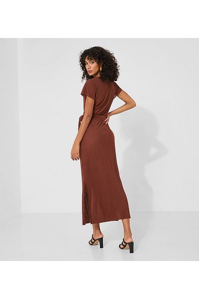 Aila Brown Women's Long dress
