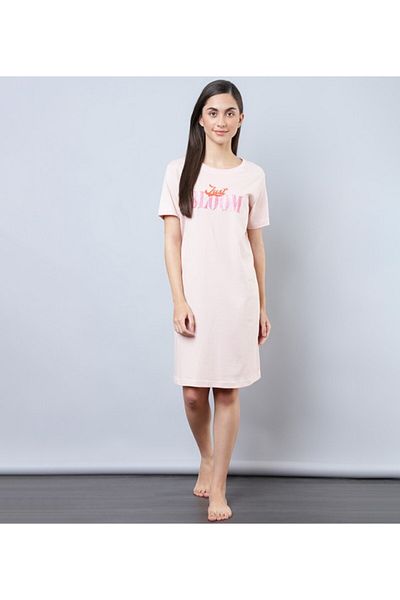 Aila Women's Sleepwear Light pink Dress