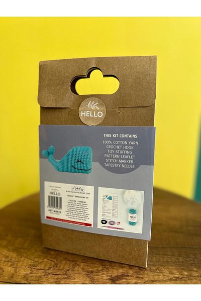 Tuva Yayıncılık Whilly The Whale - Crochet Amigurumi Crochet Kit