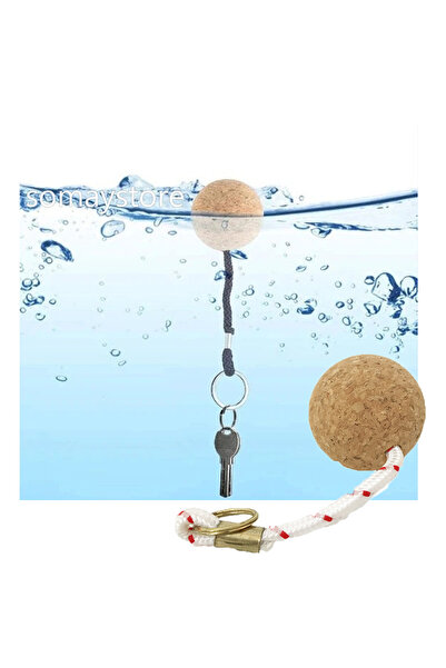 SomayStore Tekne Batmaz Anahtarlık Mantar Ø5cm