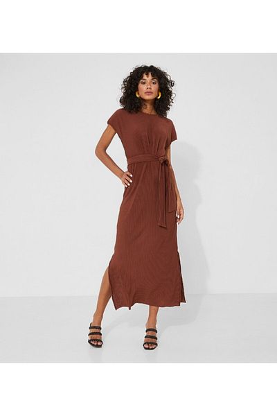 Aila Brown Women's Long dress