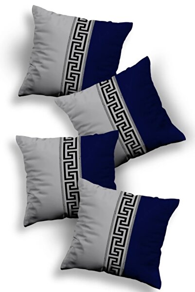 Romans 4-Piece Decorative Throw Pillow Cover Combination - Double Sided Printed - 11