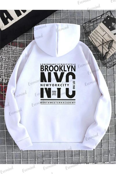 Evomind Μπλούζα για παιδιά και ενήλικες με στάμπα Brooklyn NYC