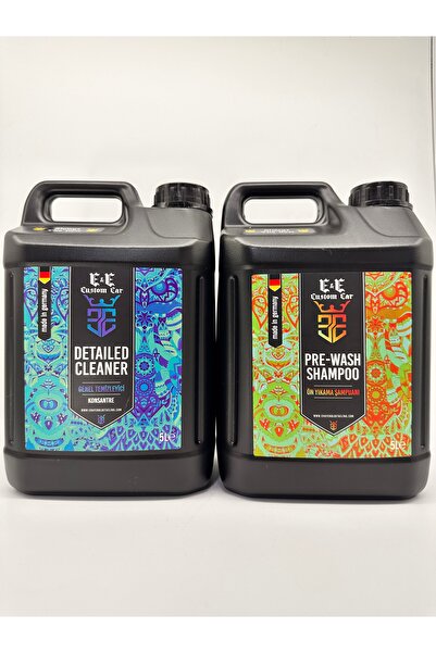 EE CUSTOM CAR E&E Custom Car Genel Temizleyici 5 litre KONSANTRE ve Pre-Wash ...