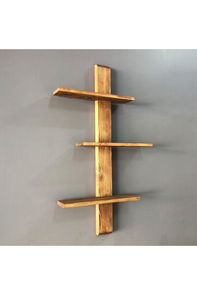 DECODUAL Masif Ahşap Raf , Ahşap Raf