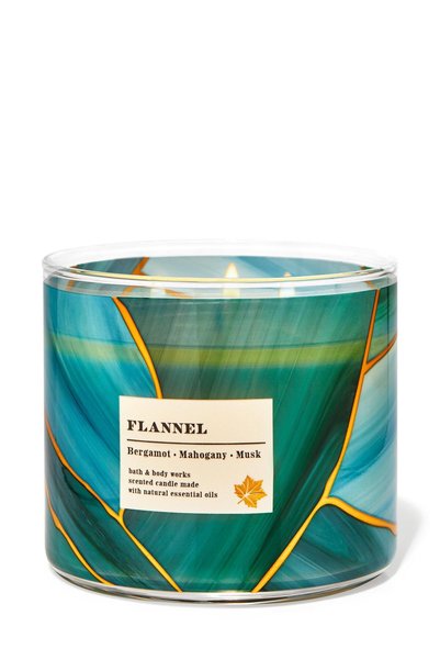 Bath & Body Works Flannel Büyük Mum 411 G