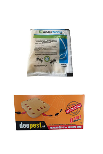 Deepest Karınca ve Hamamböceği Yemi 6'lı Tablet / Advion Karınca Granülü