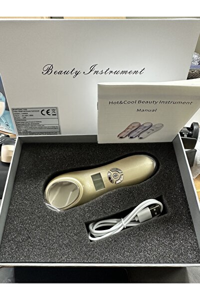 anka lazer Portatif Soğuk Ve Sıcak Başlık Cilt Bakım Cihazı Cilt Gerdirme Cil...