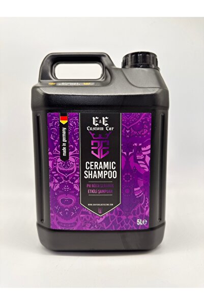 EE CUSTOM CAR E&E Custom Car Seramik Şampuan 5 Litre