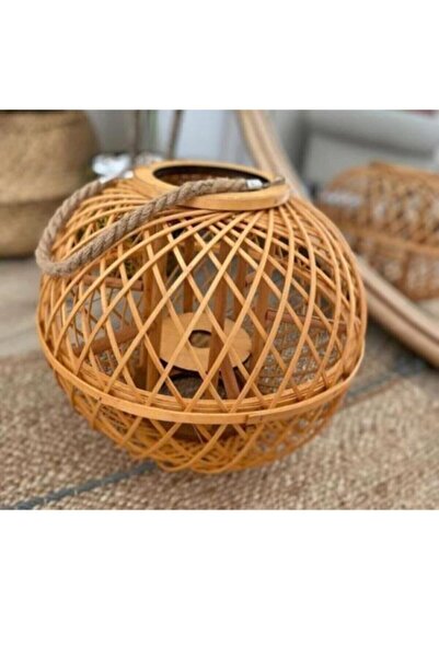 Sever Bambu Oval Fener Mumluk Büyük Boy