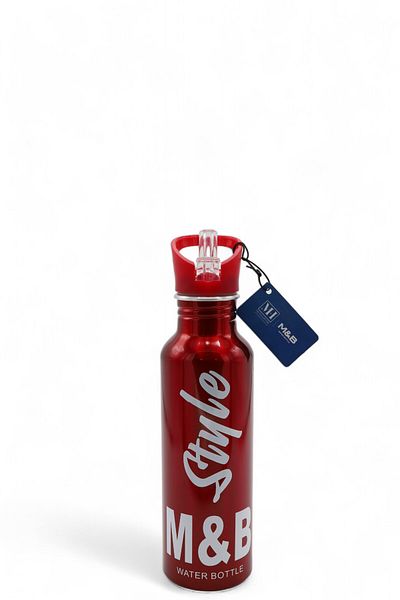 M&B WATER BOTTLE Aluminum Flask - with Carry Handles, for Casual Sports and Outdoor, Keeping Hot Cold Camping Flask