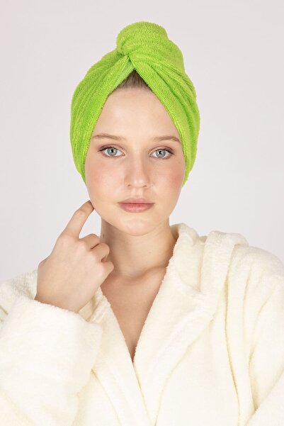 Beyzateks Tekstil Розкішний рушник для волосся з кнопками