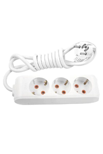 VİKO 3'lü Grup Priz Toprakli 10 Metre Cca Kablo