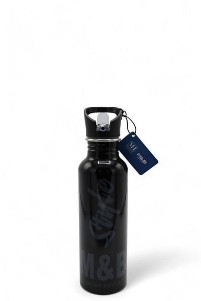 M&B WATER BOTTLE Style Carry Aluminum Flask with Handle - Water Bottle Daily Sports Outdoor Camping Water Bottle