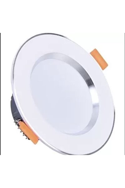 Mioled 7 Watt 3 Renk Led Spot Beyaz Krom Kasa Beyaz+Günışığı+4000K 3 ü 1 Arada