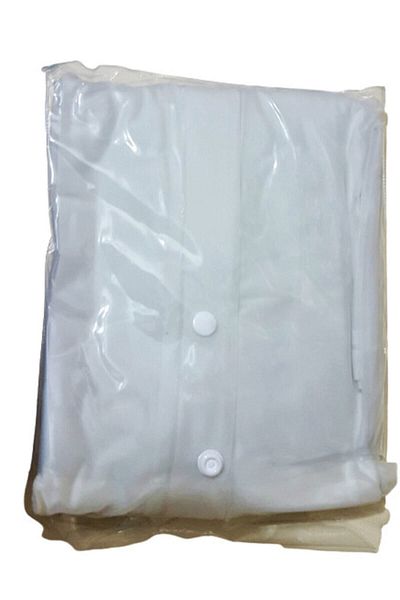 North Pacific Unisex White Raincoat