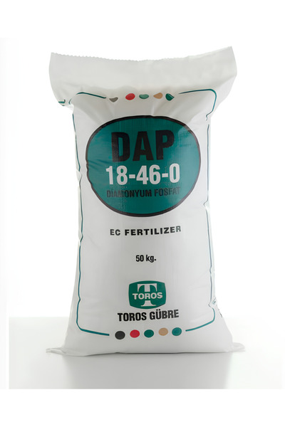 TOROS GÜBRE DAP 18.46.0 Gübre - Toprak Altı-taban Gübresi - Diamonyum Fosfat Kompoze Gübre – 5 KG