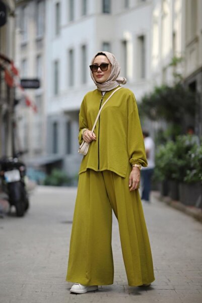 NS Moda Oil Green Eflin Set - Model-518