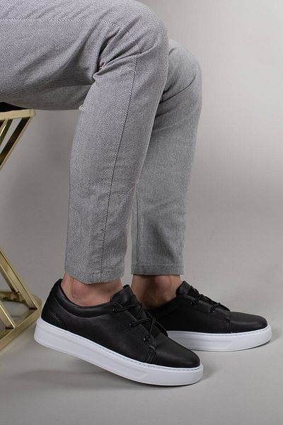 Riccon Ανδρικά παπούτσια casual 0012581   Μαύρο