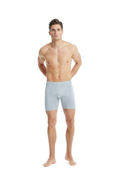 Blackspade C6T1N2O9 Μοντέλο Tender Cotton Grey Melange Boxer