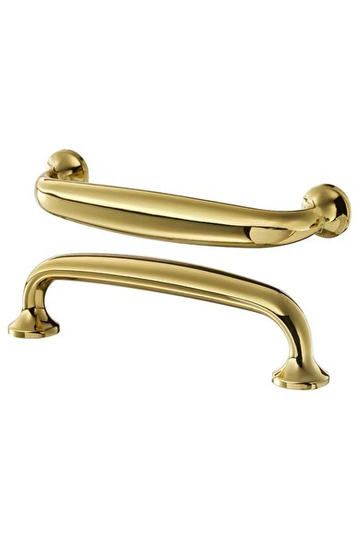 IKEA Eneryda 112 Mm 2 Adet Gold Pirinç Kulp Mobilya Dolap Çekmece Kulbu Kulpu...