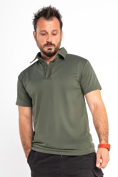 MAXI DRY Ανδρικό μπλουζάκι Polo Neck - Υπεριδρώτα, Αδιάβροχο, Διπλό στρώμα