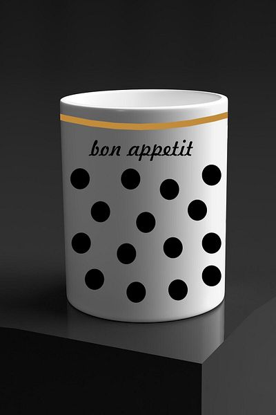 yhfoto Bon Appetit Espresso, Double Turkish Coffee Cup - Glass Without Handle