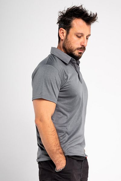 MAXI DRY Ανδρικό μπλουζάκι Polo Neck - Υπεριδρώτα, Αδιάβροχο, Διπλό στρώμα