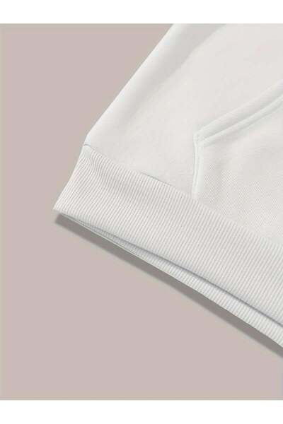 Touz Moda Φούτερ με στάμπα Mc Laren με λευκή κουκούλα