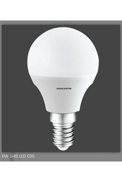 Osaka Light 7watt E14 Duylu 3000kelvin Gün Işığı Sarı Işık G45 Top Led Ampul 540lümen
