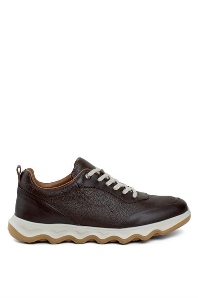 MARCOMEN 152-20414 Ανδρικά παπούτσια casual καφέ από γνήσιο δέρμα