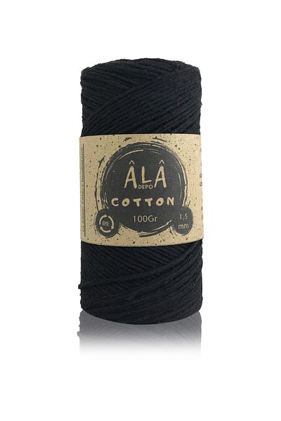 aladepo Κλωστή Amigurumi - Πλεκτό Βαμβάκι, Πρόσκρουσμα 1,5mm, 4x100g Σύνολο 400g