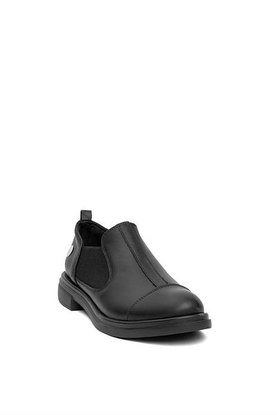 Mammamia D24KA-280 Pantofi de damă din piele naturală neagră - casual
