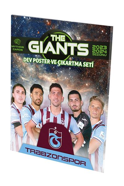Mythos Cards Trabzonspor - Giant Giant Poster and Sticker Set