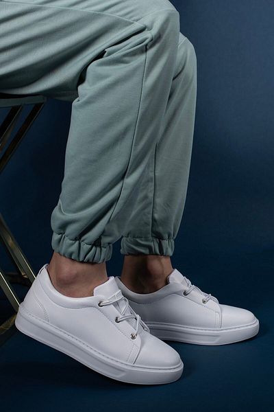 Riccon Ανδρικά παπούτσια casual 0012581   Λευκό