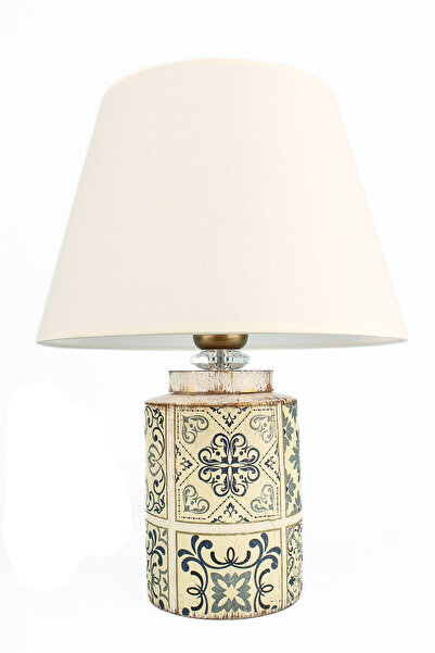 Hmydesign White Handmade Lampshade - Plomb Patterned