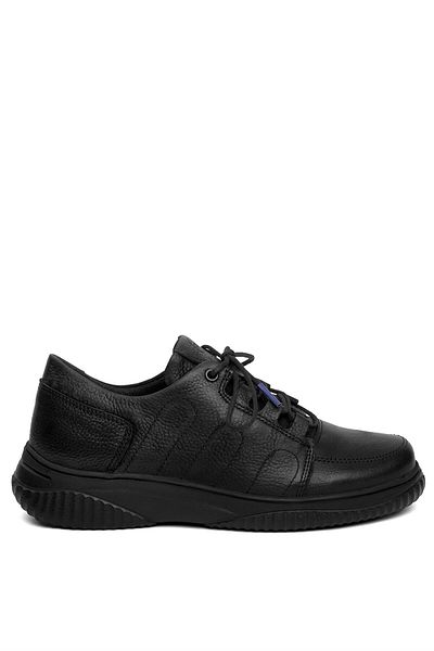 Mammamia D24KA-3225 Pantofi casual de damă din piele naturală nubuc neagră