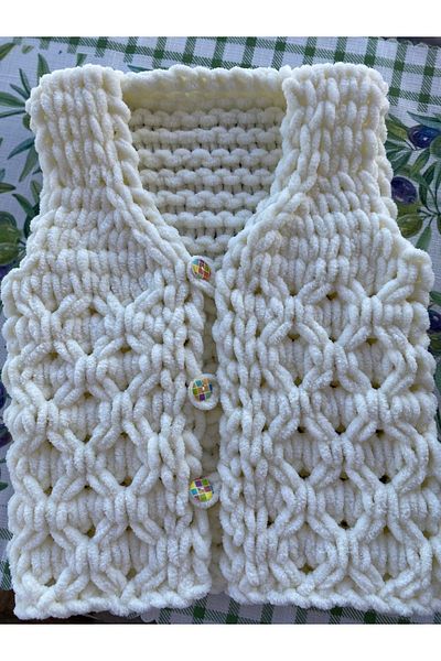 Alizee Puffy baby vest
