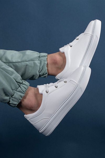 Riccon Ανδρικά παπούτσια casual 0012581   Λευκό