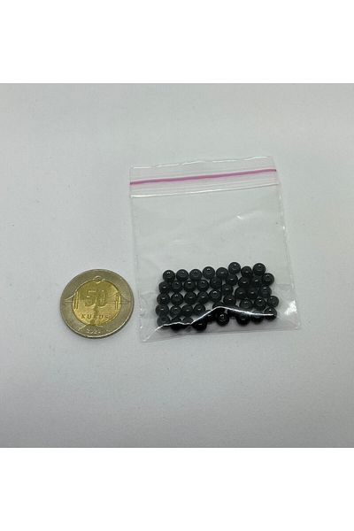 eHediyecim Φυσική Πέτρα Onyx - 4 mm - 45 Τεμάχια