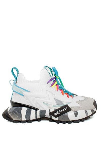 Guja 24K446-1 حذاء رياضي كلاسيكي أبيض للنساء