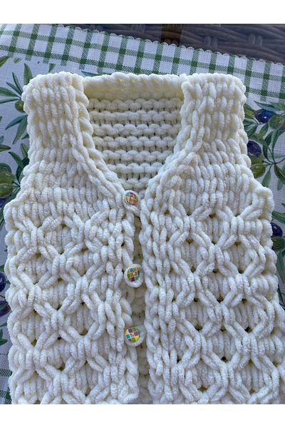 Alizee Puffy baby vest