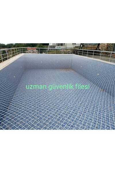 uzman güvenlik filesi 3x6m havuz filesi havuz koruma filesi havuz üstü kapama...
