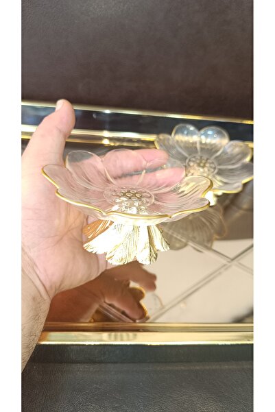 DEKOR ZÜCCACİYE HOME Wow 2 li papatya metal ayaklı kahve yanı lokumluk